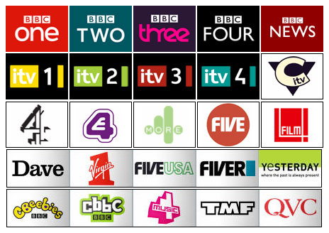 Freeview Channels